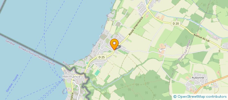 localisation de l'entreprise MONSIEUR THOMAS THOMAS AMANN  CHENS-SUR-LEMAN