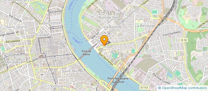 localisation de l'entreprise MONSIEUR THOMAS THOMAS BLOT  BORDEAUX