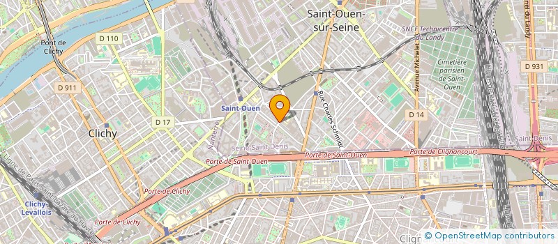 localisation de l'entreprise MONSIEUR THOMAS THOMAS KIDNEY PERKS à SAINT-OUEN-SUR-SEINE