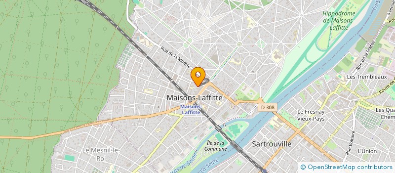 localisation de l'entreprise MONSIEUR THOMAS THOURON-DUPIN  ORGEVAL
