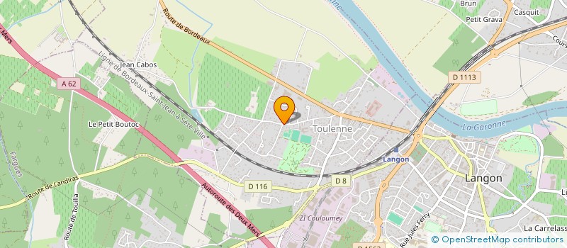 localisation de l'entreprise MONSIEUR THOMAS THOUROUDE  TOULENNE