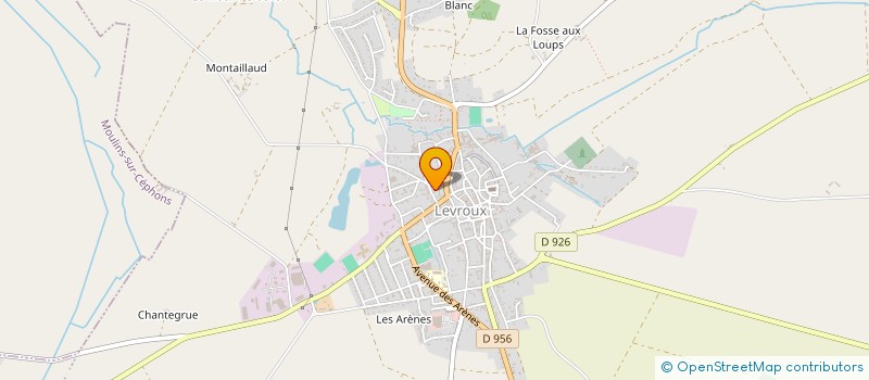 localisation de l'entreprise MONSIEUR THOMAS THUILIER à LEVROUX