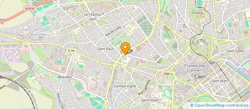 localisation de l'entreprise MONSIEUR THOMAS TIRLOY  CAEN