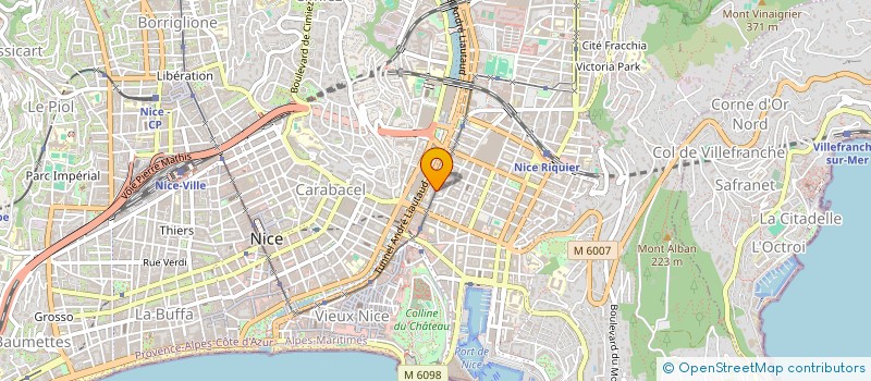 localisation de l'entreprise MONSIEUR THOMAS TITONE à NICE