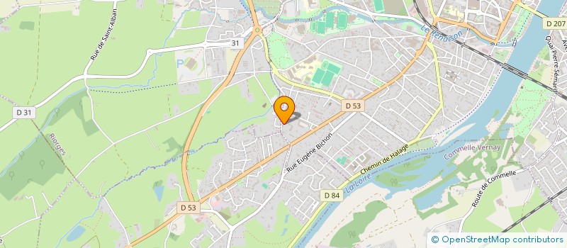 localisation de l'entreprise MONSIEUR THOMAS TIZIANEL à ROANNE