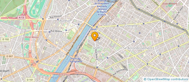 localisation de l'entreprise MONSIEUR THOMAS TOKO  PARIS