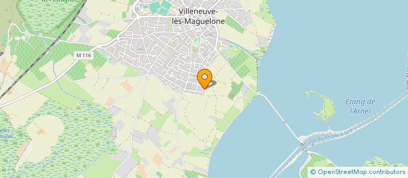 localisation de l'entreprise MONSIEUR THOMAS TOLEDANO  VILLENEUVE-LES-MAGUELONE