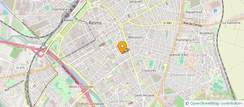 localisation de l'entreprise MONSIEUR THOMAS TORRENTS  REIMS