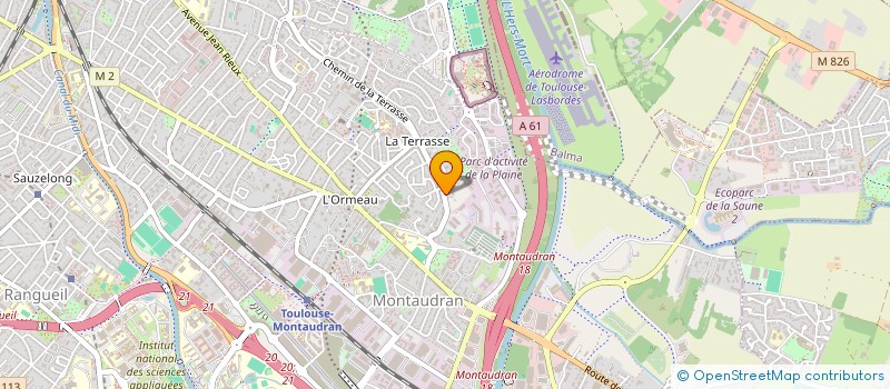 localisation de l'entreprise MONSIEUR THOMAS TORRES à TOULOUSE