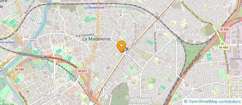 localisation de l'entreprise MONSIEUR THOMAS TORTORICI à LA MADELEINE