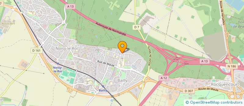 localisation de l'entreprise MONSIEUR THOMAS TOURAILLE  BAILLY