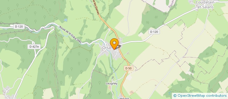 localisation de l'entreprise MONSIEUR THOMAS TOURNIER  COURTETAIN-ET-SALANS