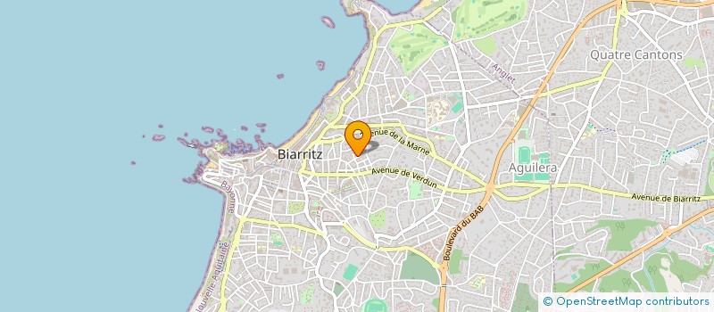 localisation de l'entreprise MONSIEUR THOMAS TOUZET à BIARRITZ
