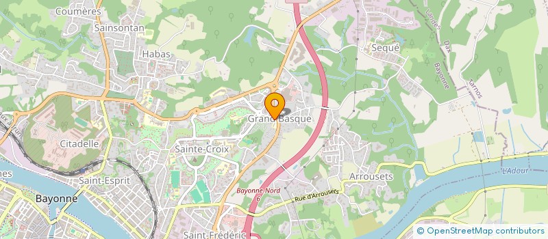 localisation de l'entreprise MONSIEUR THOMAS TRAORE à BAYONNE