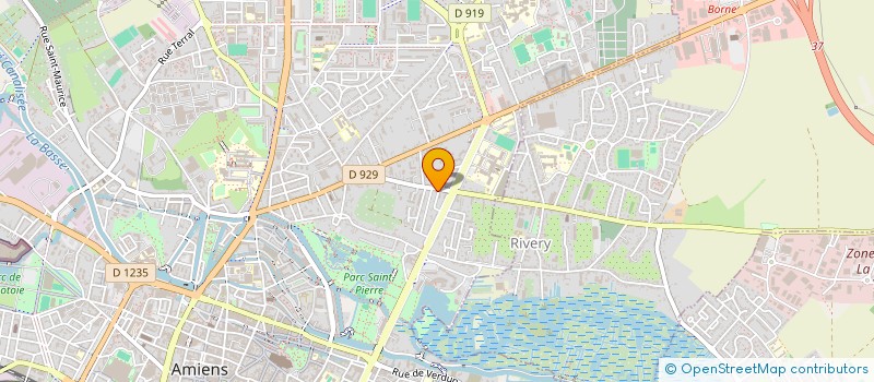 localisation de l'entreprise MONSIEUR THOMAS TRIPLET  AMIENS