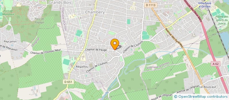 localisation de l'entreprise MONSIEUR THOMAS TROUT  VILLENAVE-D'ORNON