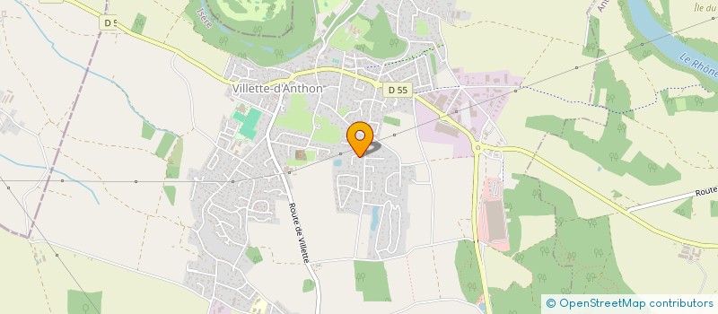 localisation de l'entreprise MONSIEUR THOMAS TRUX  VILLETTE-D'ANTHON