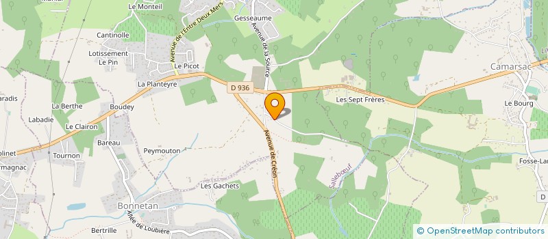 localisation de l'entreprise MONSIEUR THOMAS TURO  SALLEBUF