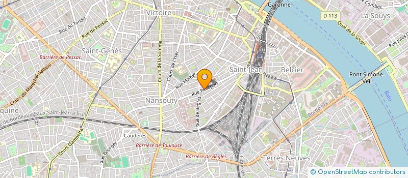 localisation de l'entreprise MONSIEUR THOMAS UBEDA  BORDEAUX