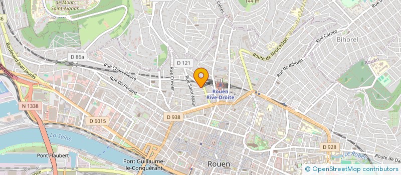 localisation de l'entreprise MONSIEUR THOMAS UBEDA  ROUEN