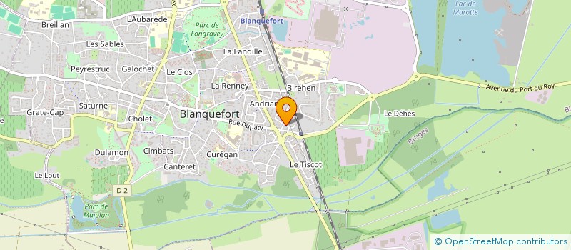 localisation de l'entreprise MONSIEUR THOMAS URANGA à BLANQUEFORT