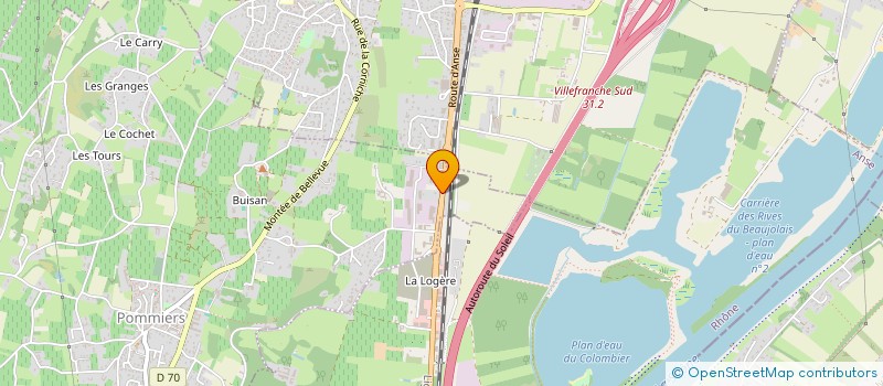 localisation de l'entreprise MONSIEUR THOMAS URGESI  ANSE