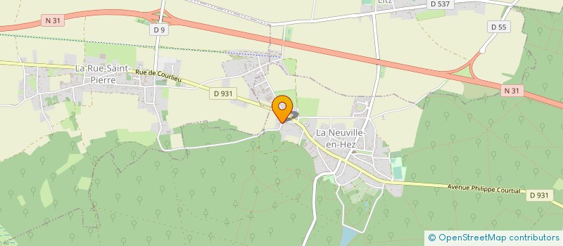 localisation de l'entreprise MONSIEUR THOMAS URYGA  LA NEUVILLE-EN-HEZ