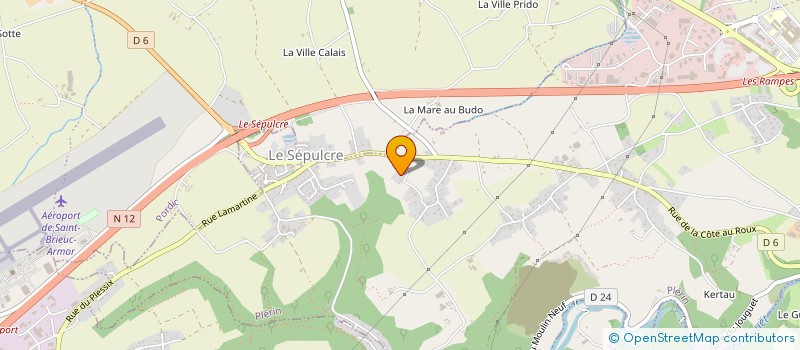 localisation de l'entreprise MONSIEUR THOMAS VALADIER  PLERIN