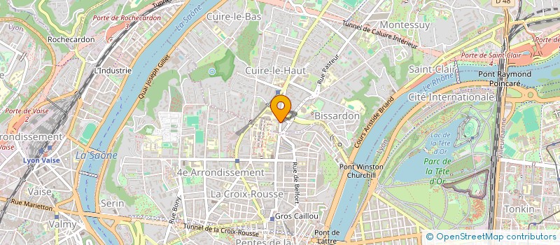 localisation de l'entreprise MONSIEUR THOMAS VALET  CALUIRE-ET-CUIRE