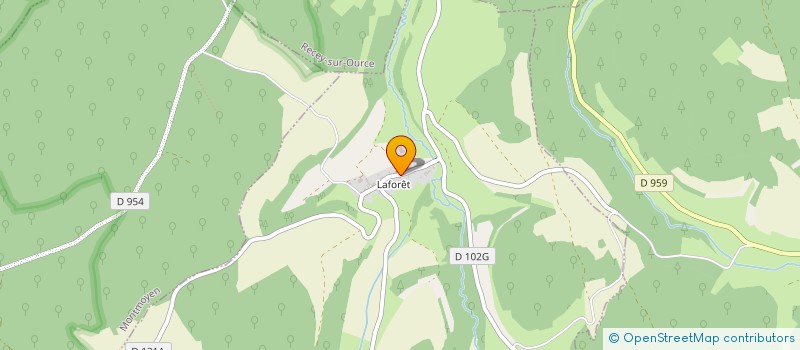 localisation de l'entreprise MONSIEUR THOMAS VALICHON  TERREFONDREE