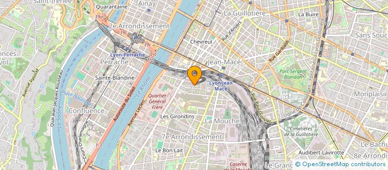 localisation de l'entreprise MONSIEUR THOMAS VALLEROTONDA  LYON