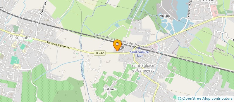localisation de l'entreprise MONSIEUR THOMAS VALLET  IZON