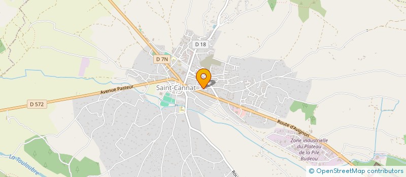 localisation de l'entreprise MONSIEUR THOMAS VALON  SAINT-CANNAT