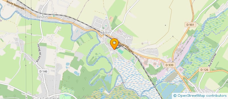 localisation de l'entreprise MONSIEUR THOMAS VALUN  ATTIN