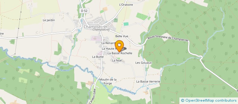localisation de l'entreprise MONSIEUR THOMAS VAN-HAVERMAET à CHAMPSECRET