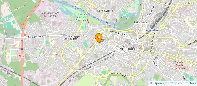 localisation de l'entreprise MONSIEUR THOMAS VAN LUIJN à ANGOULEME