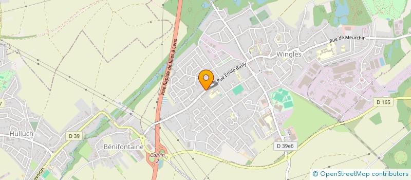 localisation de l'entreprise MONSIEUR THOMAS VAN NEER  WINGLES