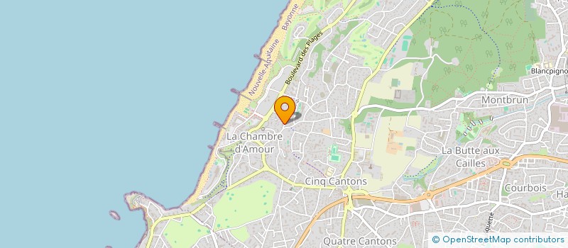 localisation de l'entreprise MONSIEUR THOMAS VANDAELE à ANGLET