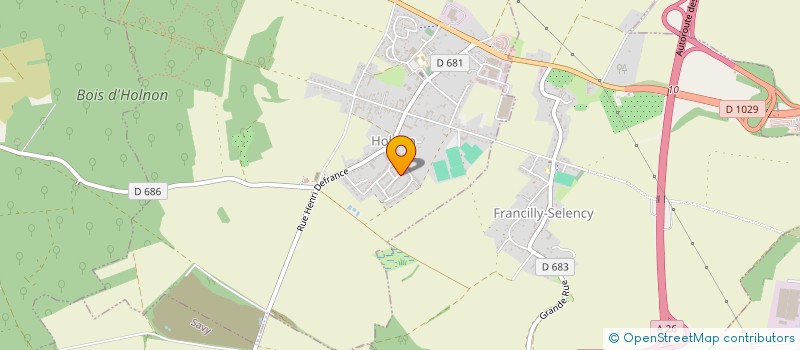 localisation de l'entreprise MONSIEUR THOMAS VANDREBECQ à HOLNON