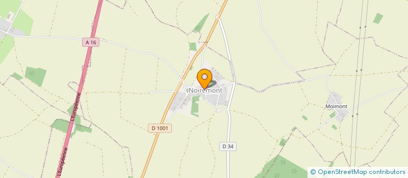 localisation de l'entreprise MONSIEUR THOMAS VANNESTE  NOIREMONT