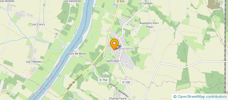 localisation de l'entreprise MONSIEUR THOMAS VANNIER à MOGNENEINS