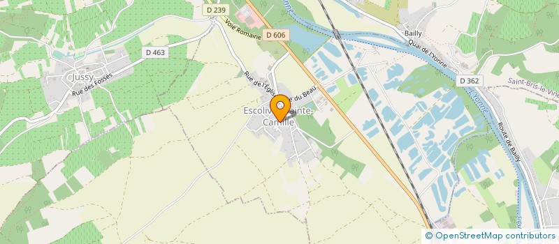 localisation de l'entreprise MONSIEUR THOMAS VANWALLEGHEM  ESCOLIVES-SAINTE-CAMILLE