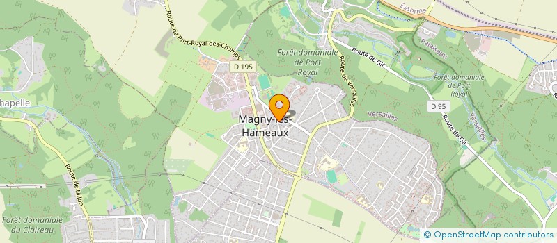 localisation de l'entreprise MONSIEUR THOMAS VASSEUR  MAGNY-LES-HAMEAUX