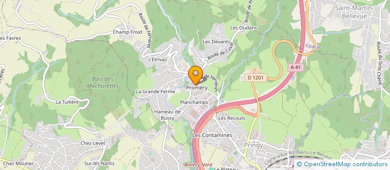 localisation de l'entreprise MONSIEUR THOMAS VAUQUOIS  ANNECY