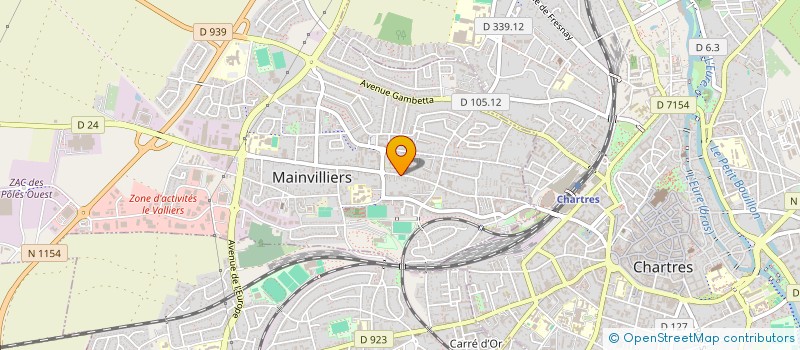 localisation de l'entreprise MONSIEUR THOMAS VAYER à MAINVILLIERS