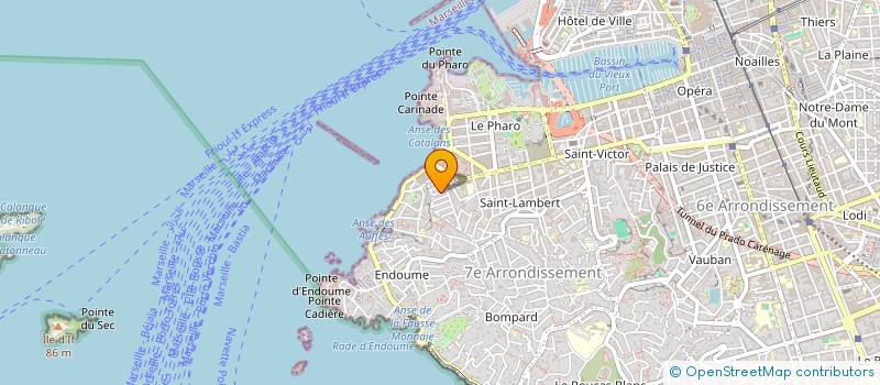 localisation de l'entreprise MONSIEUR THOMAS VEAULIN à MARSEILLE