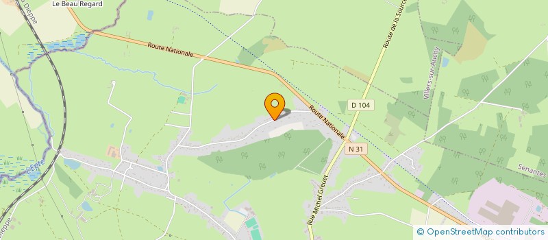 localisation de l'entreprise MONSIEUR THOMAS VELU  SAINT-GERMER-DE-FLY