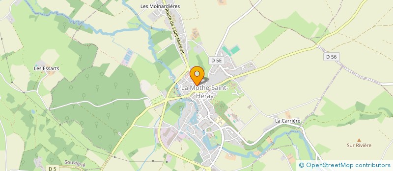 localisation de l'entreprise MONSIEUR THOMAS VERAZZI  LA MOTHE-SAINT-HERAY