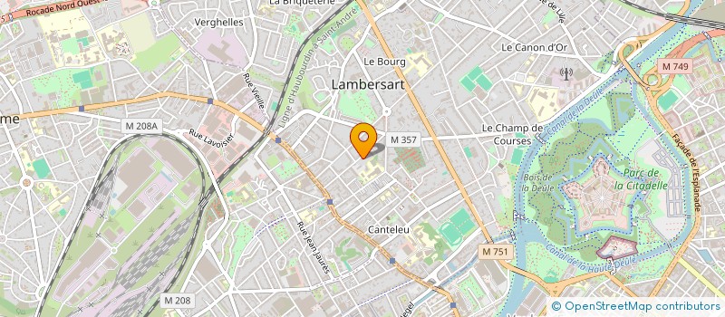 localisation de l'entreprise MONSIEUR THOMAS VERDIER à LAMBERSART