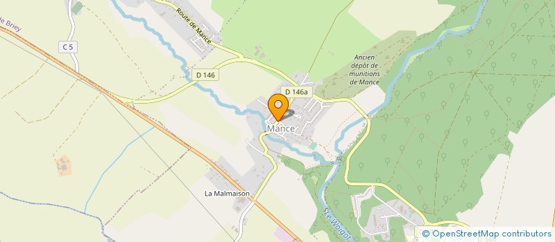 localisation de l'entreprise MONSIEUR THOMAS VERET  VAL DE BRIEY